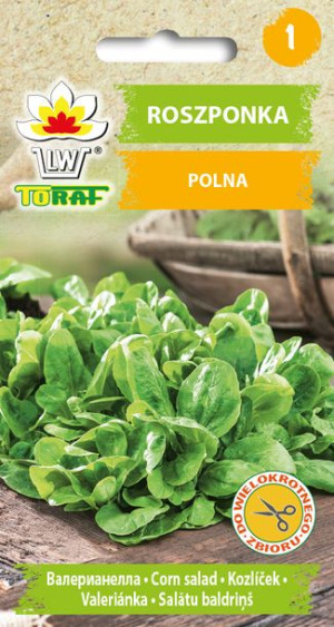 Roszponka sałatkowa nasiona roszponki Toraf 1g