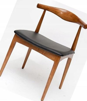 ==klasyczne Krzesło Drewniane Vintage Jasnobrązowe