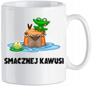 Kubek Kapibara Relax Smacznej Kawusi Prezent