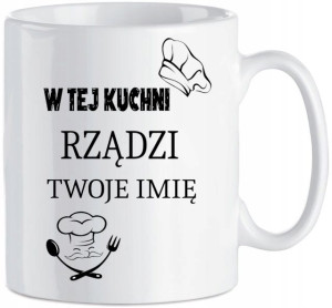 Kubek Na Prezent Personalizowany Kuchnia