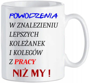 Kubek nadruk Na Pożegnanie Odejście z Pracy