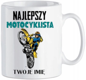 Kubek Najlepszy Motocyklista Prezent