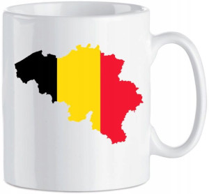 Kubek Państwa Belgia Flaga 330 ml