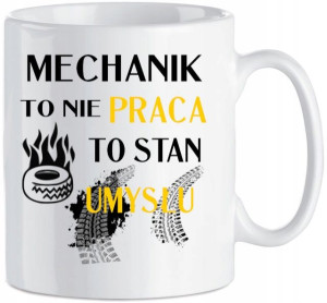 Kubek Prezent Dla Mechanika Mechanik Ceramika