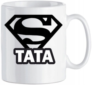 Kubek Prezent Super Tata Ceramika 330 ml
