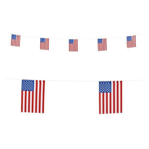 Baner Girlanda Papierowa Flaga Usa 6m