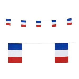 Baner Girlanda Papierowa Flaga Francji 6m