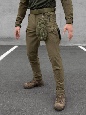 Spodnie męskie bojówki 2.0 khaki m