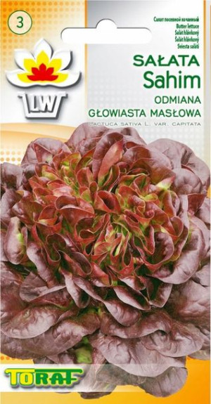 Sałata Sahim masłowa czerwona nasiona Toraf