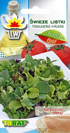 Świeże Listki Mieszanka Włoska Sałatkowa Toraf
