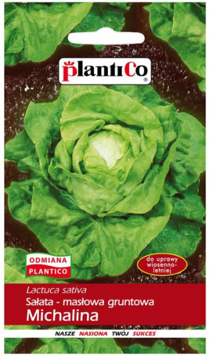 Sałata  Michalina masłowa wczesna nasiona PlantiCo 1g