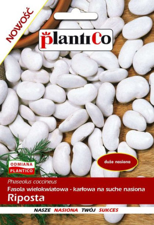 Fasola Riposta wielkokwiatowa na suche nasiona PlantiCo