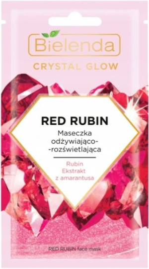 Bielenda Cristal Glow Maseczka Red Rubin