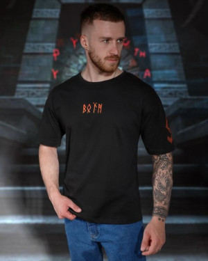 Koszulka męska BEZET Warrior czarna XL