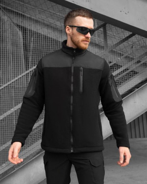 Polar męski Fleece jacket czarny xl