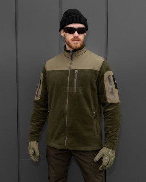 Polar męski Fleece jacket khaki xl