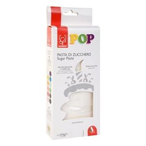 BIAŁY Lukier Plastyczny Masa Cukrowa  MODECOR POP 250 g