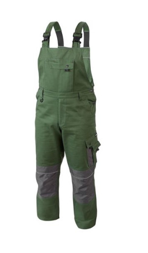 Ogrodniczki ochronne ciemnozielone 2XL RUWER