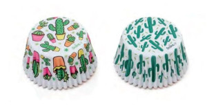 Papilotki do muffinów KAKTUS 50x32mm 36 szt