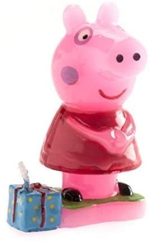 Świeczka na tort 3D ŚWINKA PEPPA