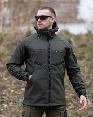 Kurtka wiatrówka męska Omega Khaki XXL