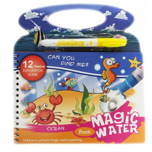 Kolorowanka Wodna Magiczna Morskie Zwierzęta Aqua