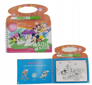 Kolorowanka Wodna +magiczny Flamaster Miki Minnie