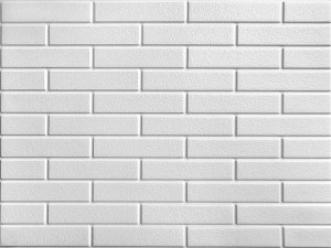 Okładzina Ścienna Płytki Plastikowe Biała Cegła 02