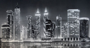 Panel Ścienny 3d Pcv Dubai 100x60