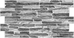 Panele Ścienne 3d Pcv Silver Slate Szary Kamień