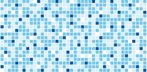 MOZAIKA, PANELE ŚCIENNE 3D PCV Mozaik Blue