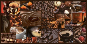 Mozaika, Panele Ścienne 3d Pcv Coffee Do Kuchni