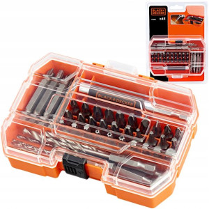 Zestaw wierteł i bitów Black Decker A7234-XJ 45szt