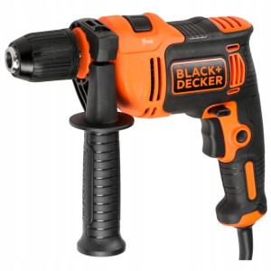 Wiertarka udarowa Black Decker 230V 710W wiertła