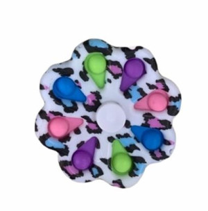 Push Bubble Pop It Zabawka sensoryczna SPINNER 8 mix