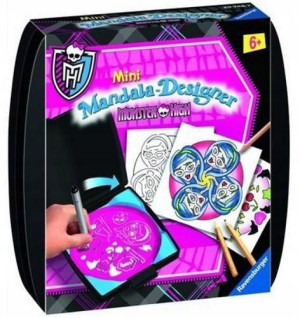 MINI Zestaw do malowania MONSTER HIGH MANDALA