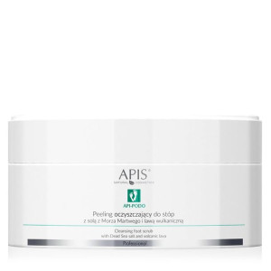APIS Api-Podo peeling oczyszczający do stóp z solą z Morza Martwego 300g
