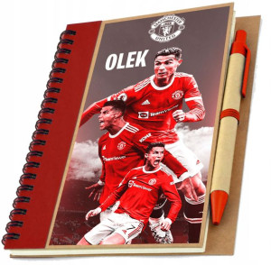 Notatnik Notes Eco Cristiano Ronaldo Cr7 Madryt Y5