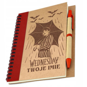 Notes Notatnik Wednesday Addams Jenna Ortega Y4