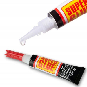 Szybki Klej Super Glue Strong Mocny Zestw 4 Sztuki