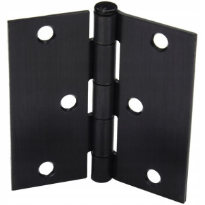 Zawias Drzwiowy Meblowy Czarny Splatany 40x50