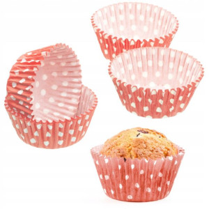 80x Foremki Papierowe Babeczki Muffiny Papilotki