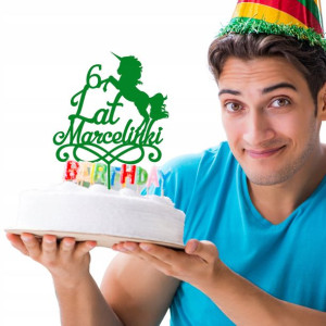 Topper Na Tort Urodzinowy Personalizowany Piker