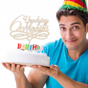 Topper Na Tort Urodzinowy Personalizowany Piker