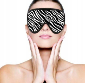 Maska Opaska Opaski Na Oczy Do Spania Zebra Sen