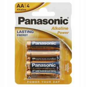 Baterie Panasonic Alakline Aa 4sztuki Blist. Lr6