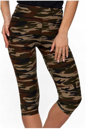 MORAJ Legginsy z Wysokim Stanem Moro 3/4 XXL