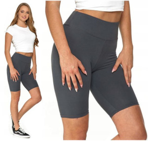 Legginsy Kolarki Wysoki Stan Kryjące MORAJ L/XL