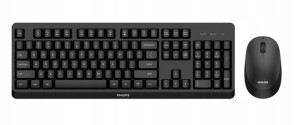 Zestaw klawiatura i mysz PHILIPS SPT6307BL/00