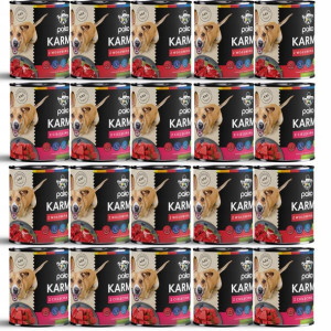 Pako Karma Psa Mokra Mix Smaków 24 X 800 G Puszka